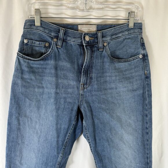 Everlane Super Soft Relaxed Jean Women's 27 Regular Organic Cotton Slim Leg - Picture 2 of 9